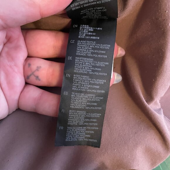 Kuhl Women XL  Mauve Rose Pink Bomber Jacket Soft Shell Zip Pockets Gorpcore - Picture 11 of 11